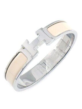 Hermes Bangle Click PM Cles Mu Enamel Metal Bracelet